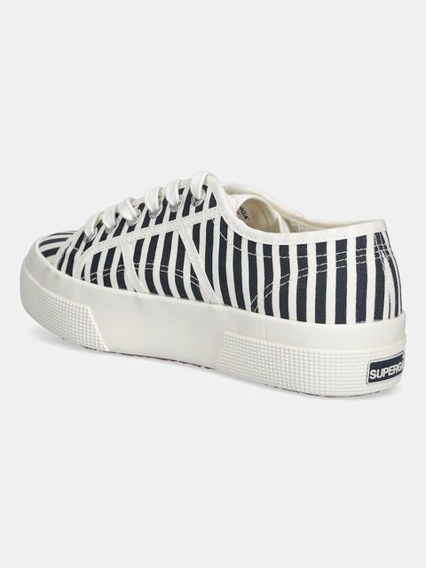 Superga tenisówki STRIPES PRINT - zdjęcie produktu nr 2