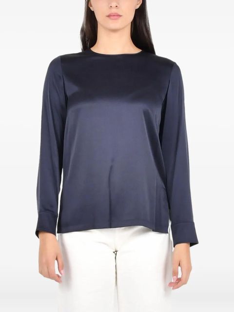 Max Mara Lodi silk blouse - Blue - zdjęcie produktu nr 1