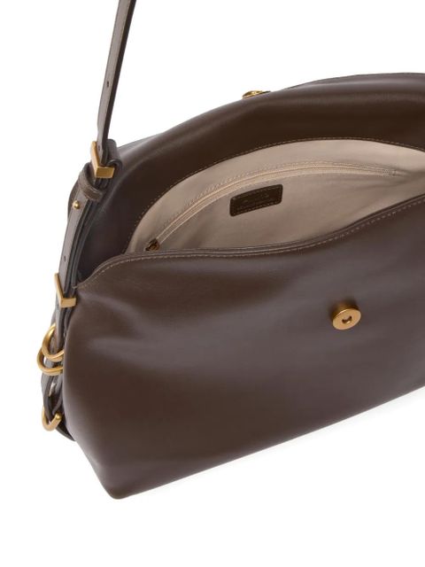 PINKO medium Classic Saddle shoulder bag - Brown