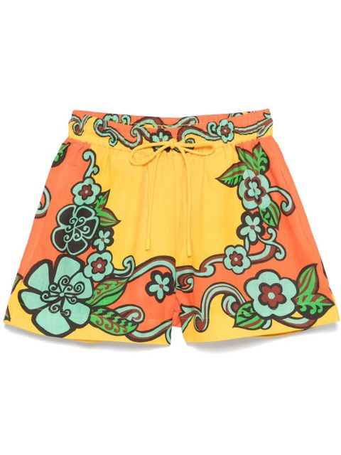 ALEMAIS floral shorts - Yellow - zdjęcie produktu nr 1
