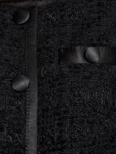 Dolce & Gabbana buttonned-trim jacket - Black