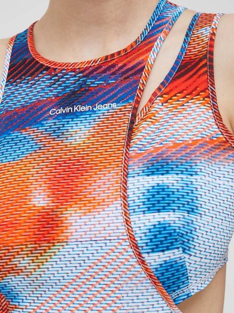 Calvin Klein Jeans sukienka mini dopasowana