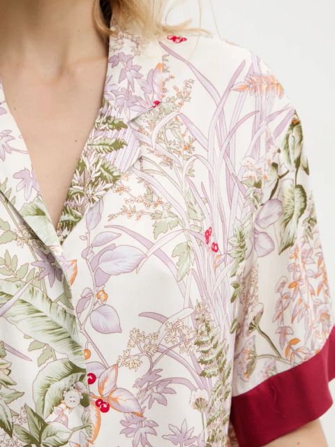 Answear.LAB piżama damska kolor czerwony