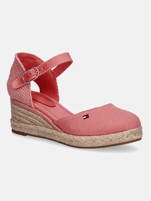 Tommy Hilfiger espadryle damskie MID WEDGE ESPAD CLOSED TOE - zdjęcie produktu nr 2