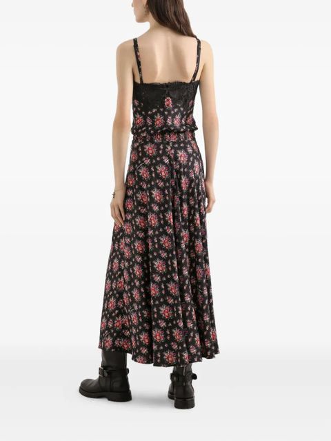 Dolce & Gabbana lace floral tank top - Black