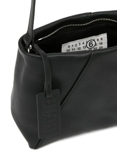 MM6 Maison Margiela leather cross body bag - Black
