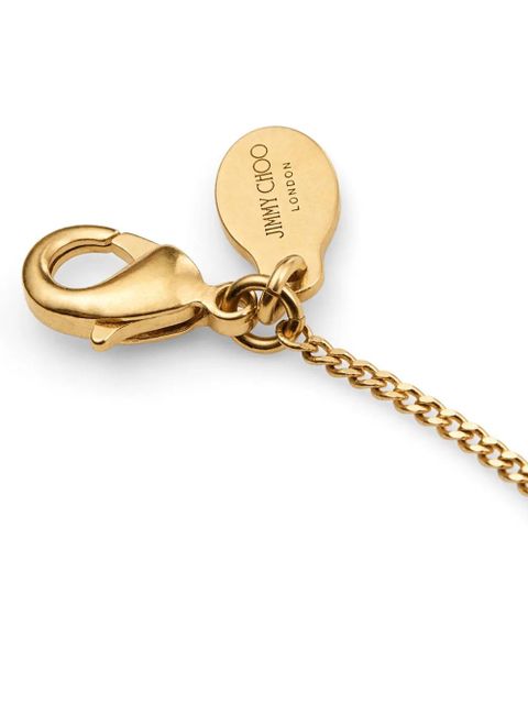Jimmy Choo Diamond JC Chain necklace - Gold