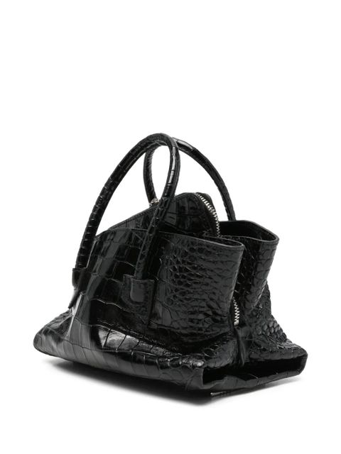 The Attico mini La Passeggiata tote bag - Black