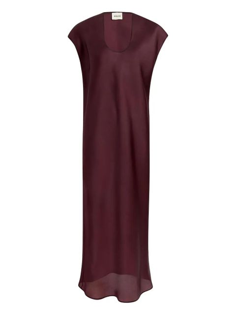 KHAITE Darby scoop-neck dress - Red - zdjęcie produktu nr 1