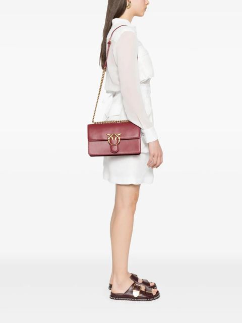 PINKO Love One shoulder bag - Red