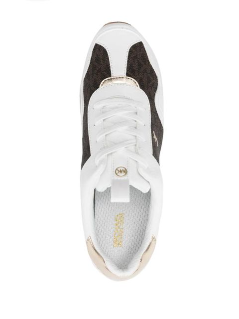 Michael Kors Raina panelled sneakers - White