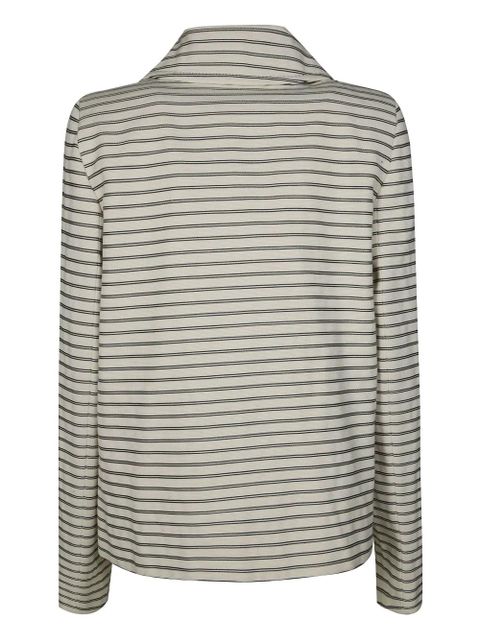 Max Mara striped blazer - White