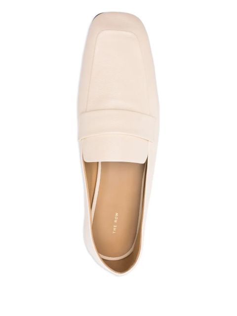 The Row square-toe loafers - Neutrals