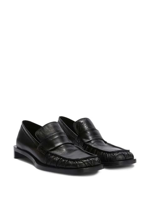Jil Sander leather loafers - Black - zdjęcie produktu nr 2