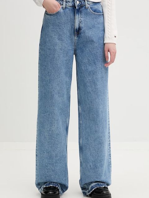 Tommy Jeans jeansy wide leg damskie - zdjęcie produktu nr 1