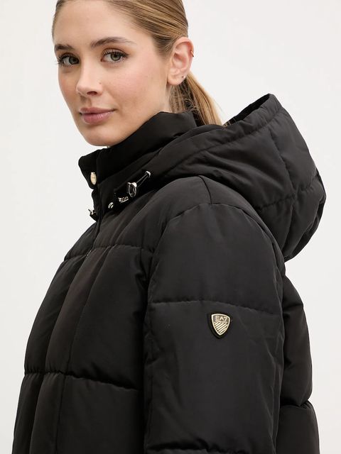 EA7 Emporio Armani kurtka kolor czarny zimowa AF16074.7W000649