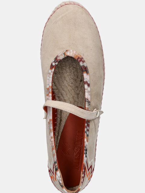 Missoni espadryle zamszowe Lola