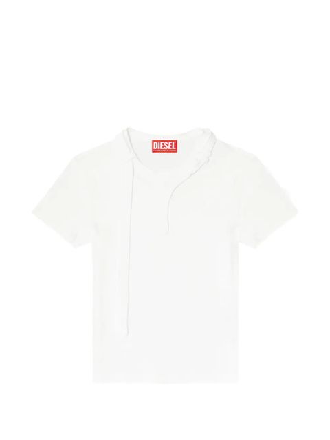 Diesel T-Iaras neck-strap top - White - zdjęcie produktu nr 1