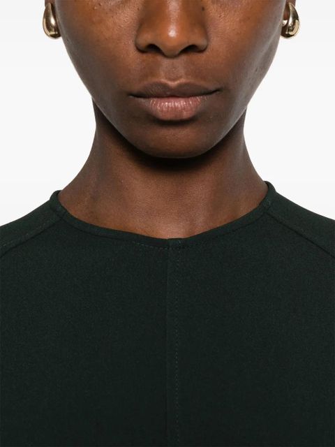 Victoria Beckham long sleeve dress - Green