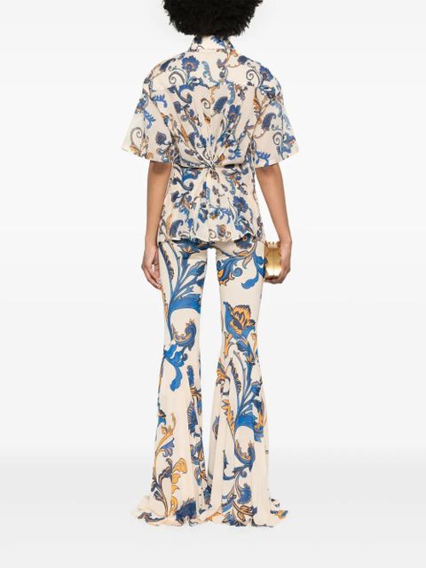 ETRO floral-print shirt - Blue - zdjęcie produktu nr 2
