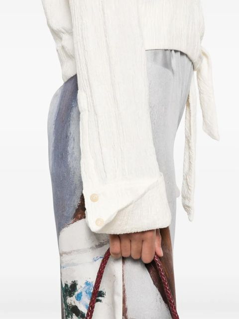 Nanushka Enola blouse - Neutrals