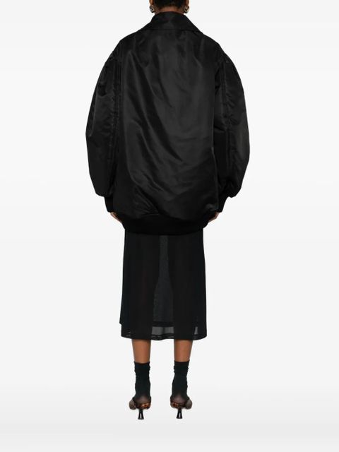 Simone Rocha pocket zip bomber jacket - Black