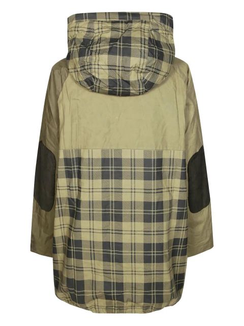 Barbour Shelley plaid-pattern parka jacket - Green - zdjęcie produktu nr 2