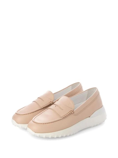 Tod's leather loafers - Neutrals - zdjęcie produktu nr 2