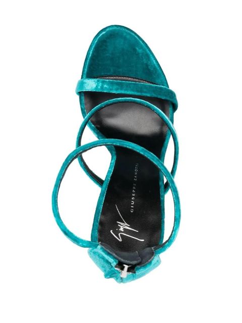 Giuseppe Zanotti 140mm open-toe heeled sandals - Blue