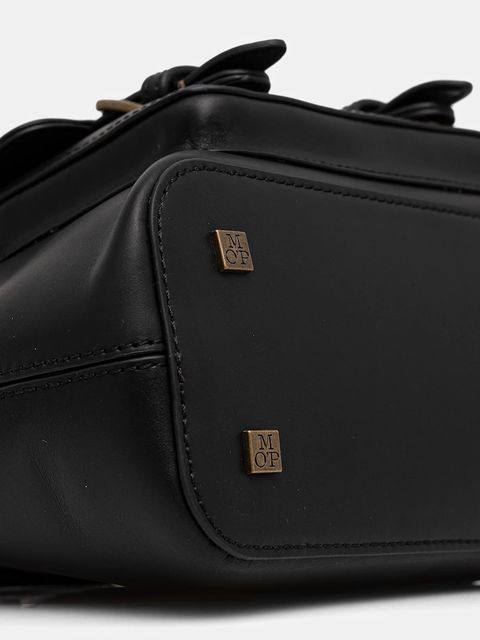 Marc O'Polo torebka skórzana kolor czarny 5000009169