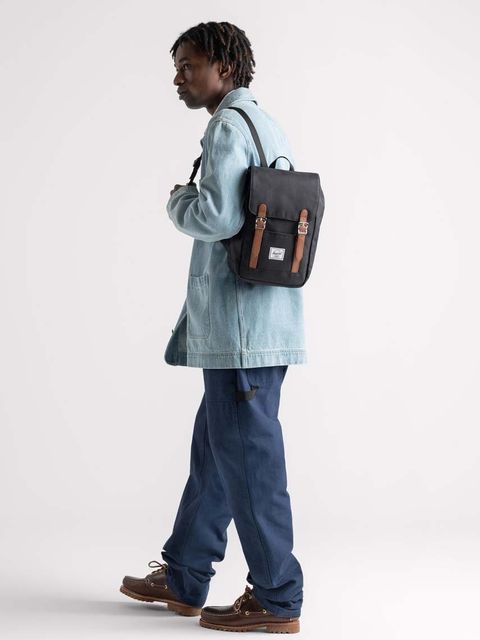 Herschel Plecak Retreat™ Mini kolor czarny mały gładki