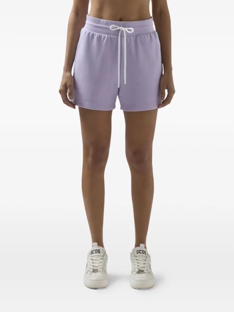 GCDS elasticated-waistband shorts - Purple