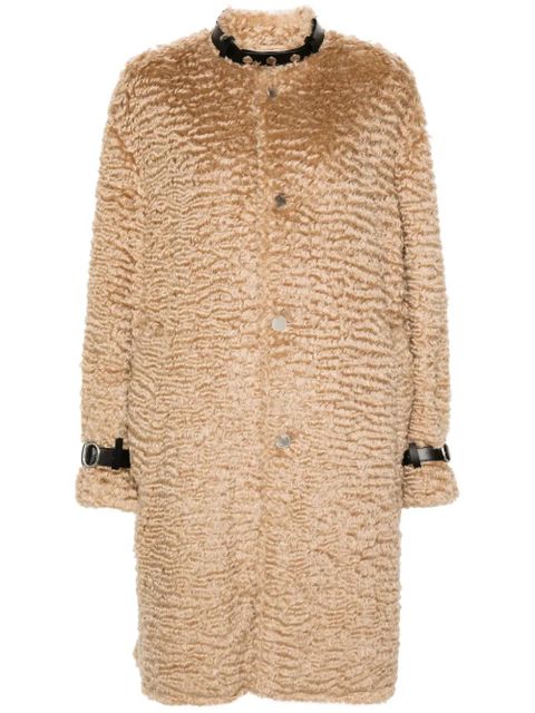 Jil Sander brushed coat - Neutrals - zdjęcie produktu nr 1