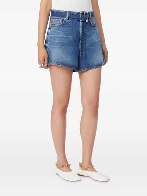 Sportmax Medio frayed shorts - Blue - zdjęcie produktu nr 2
