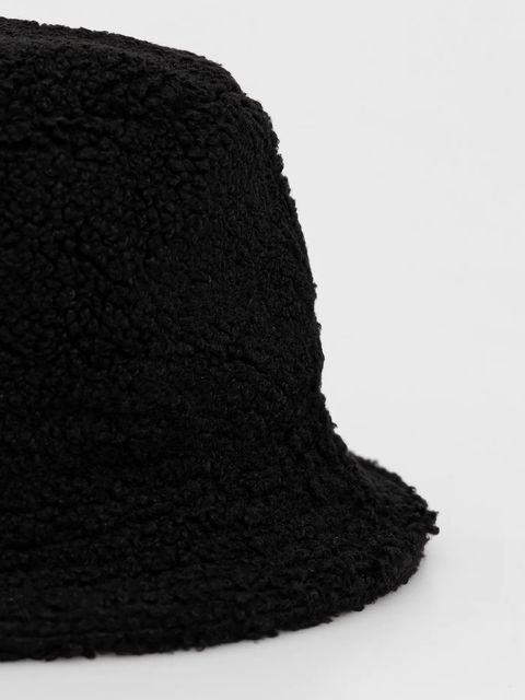 Moschino kapelusz kolor czarny M3317 65442