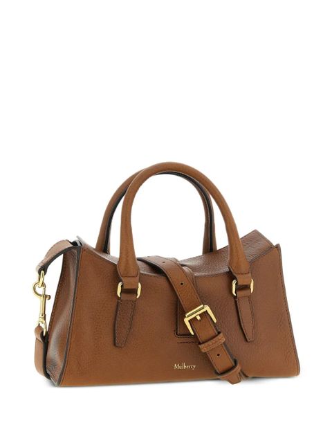 Mulberry mini Roxanne leather tote bag - Brown