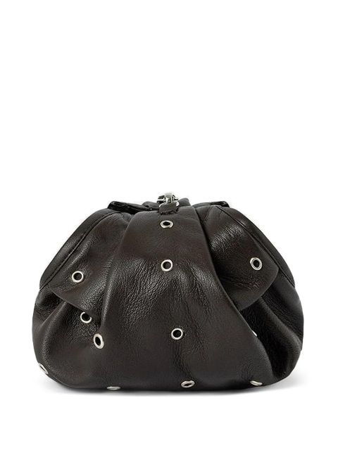Gimaguas Pulsera studded clutch bag - Brown - zdjęcie produktu nr 1