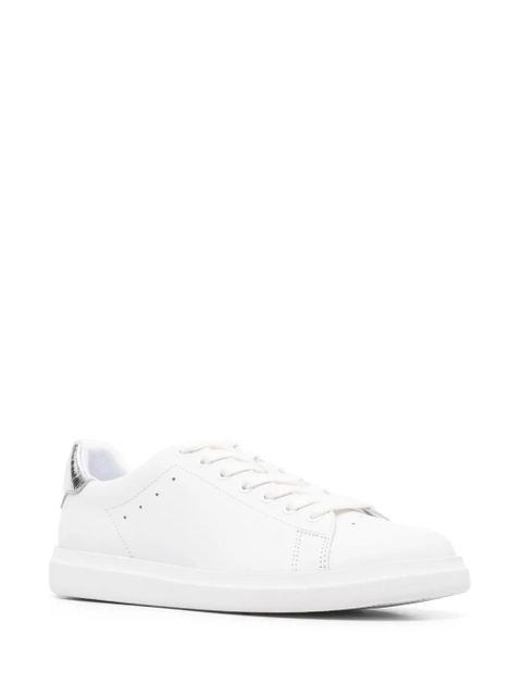 Tory Burch rear logo-plaque detail sneakers - White - zdjęcie produktu nr 2