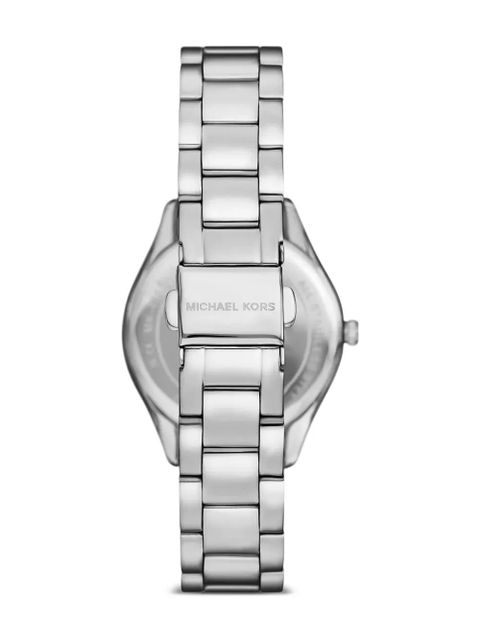 Michael Kors Lauryn 33mm watch set - White