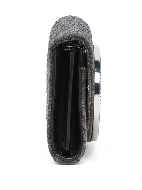 Diesel 1DR crystal embellished denim wallet - Black - zdjęcie produktu nr 2
