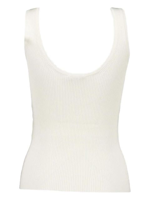 ZIMMERMANN ribbed tank top - White