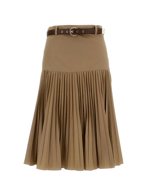 Max Mara pleated midi skirt - Neutrals - zdjęcie produktu nr 1
