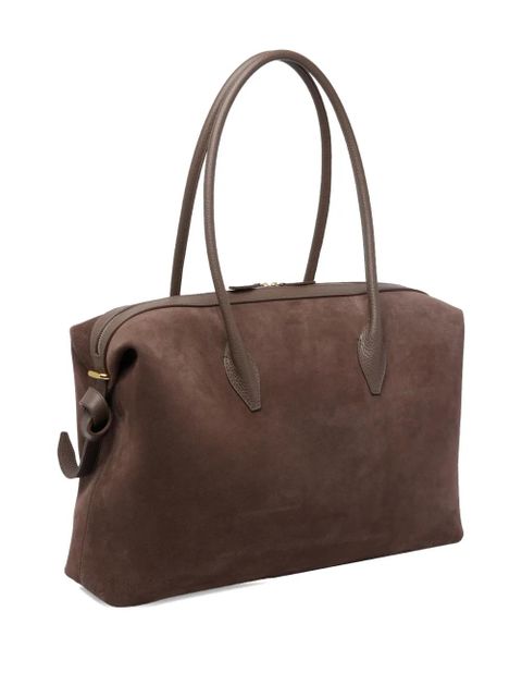 Yuzefi large Brioche suede holdall - Brown - zdjęcie produktu nr 2