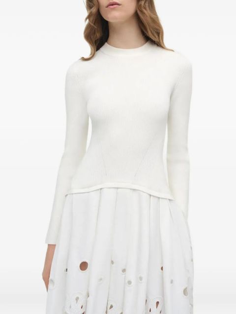 Simkhai Daila cut-out midi dress - White