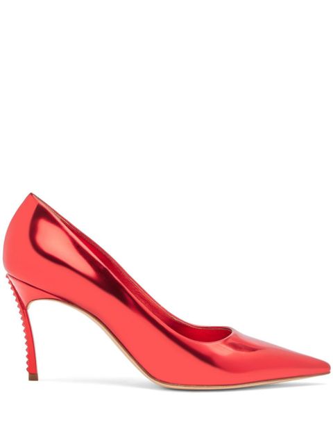 Casadei 80mm Alice Blade pumps - Red - zdjęcie produktu nr 1