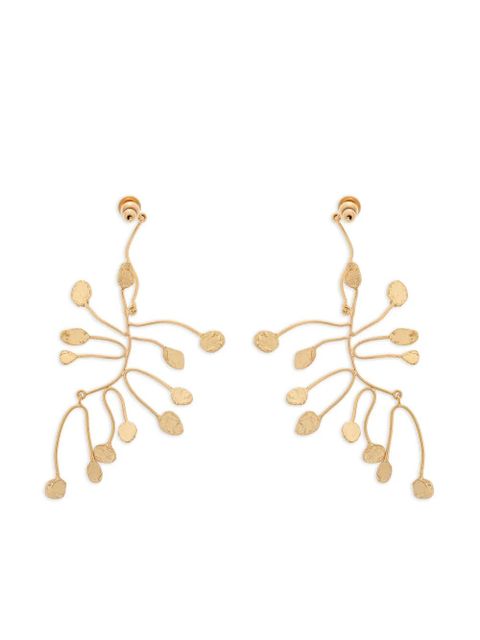 Cult Gaia Ilaria gold-tone branch earrings - zdjęcie produktu nr 2