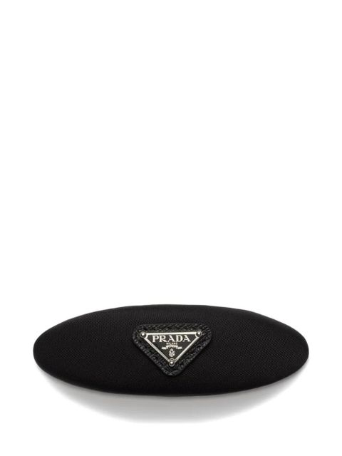 Prada logo hair clip - Black - zdjęcie produktu nr 1