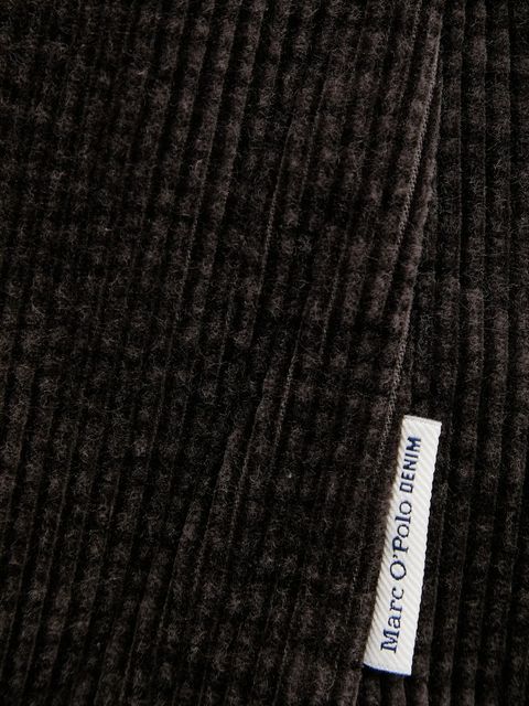 Marc O'Polo sukienka sztruksowa kolor brązowy mini prosta 5000007458