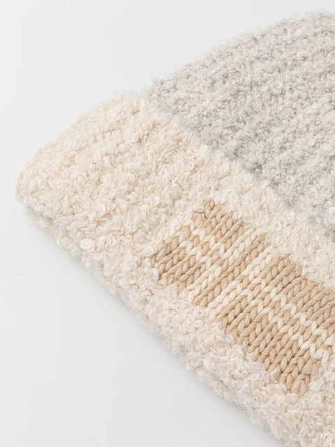 Napapijri czapka z domieszką wełny F-Baita kolor beżowy NP0A88Y3N1J1