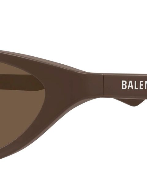Balenciaga Eyewear geometric sunglasses - Brown